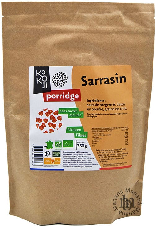 Kokoji Porridge al Grano Saraceno Bio 350 g - immagine 2