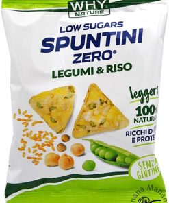 Why Nature Spuntini Zero Legumi & Riso 20 g.
