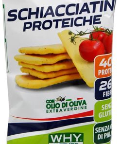 Why Nature Schiacciatine Proteiche Gusto Pomodoro 30 g.