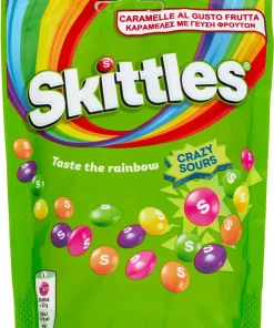 SKITTLES CARAMELLA CRAZY SOURS 136GR