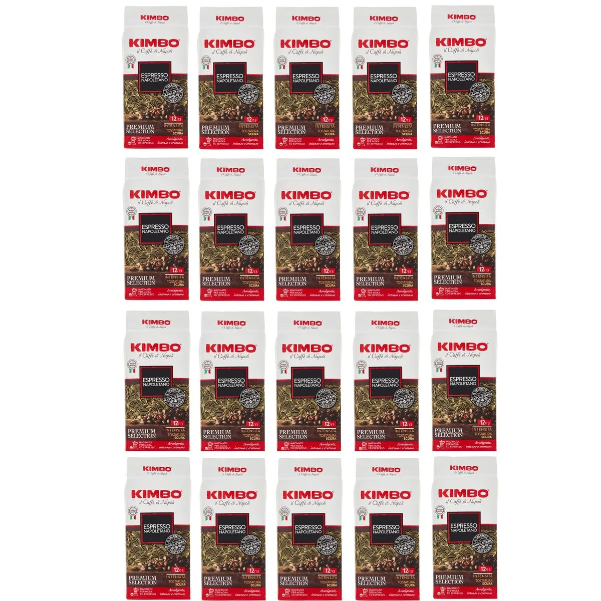 20 X KIMBO ESPRESSO NAPOLETANO BUSTA 250 GR - immagine 2