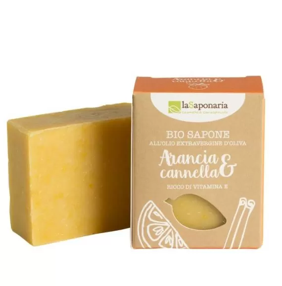 Saponetta arancia e cannella La Saponaria - immagine 2