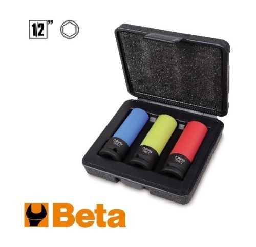 BETA SET 3 CHIAVI BUSSOLA RUOTE AUTO mod. 720LC/C3 ATTACCO 1/2″ - immagine 3
