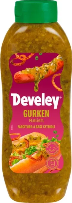DEVELEY RELISH CETRIOLI 875ML