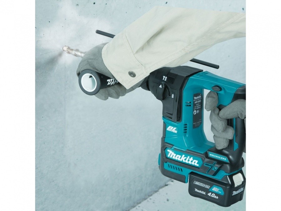MAKITA TASSELLATORE BRUSHLESS 10,8V SOLO MACCHINA mod. HR140DZJ - immagine 4