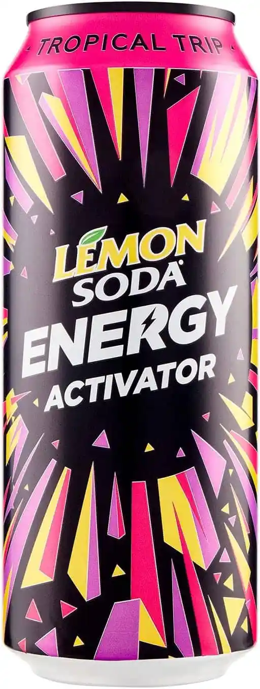 LEMONSODA ENERGY TROPICAL 50 CL - immagine 2