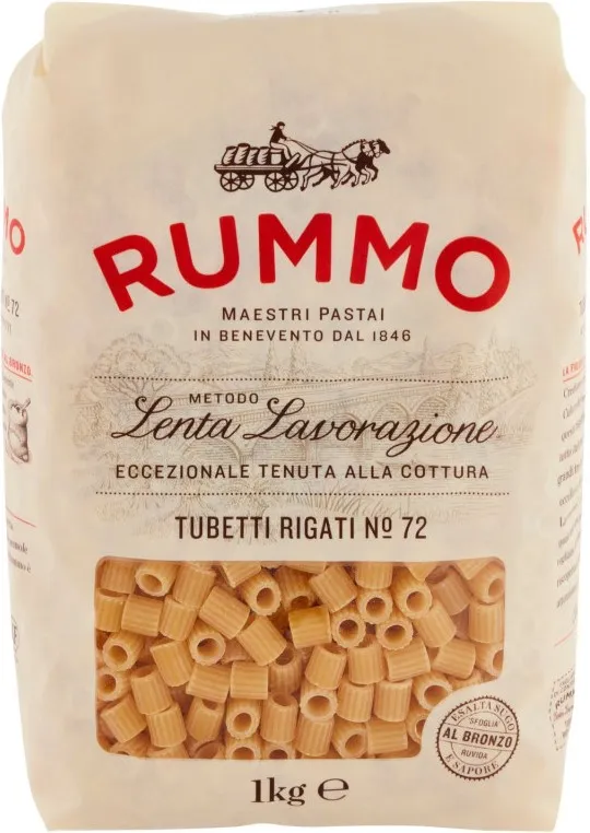 RUMMO TUBETTI RIGATI N.72 1KG - immagine 2