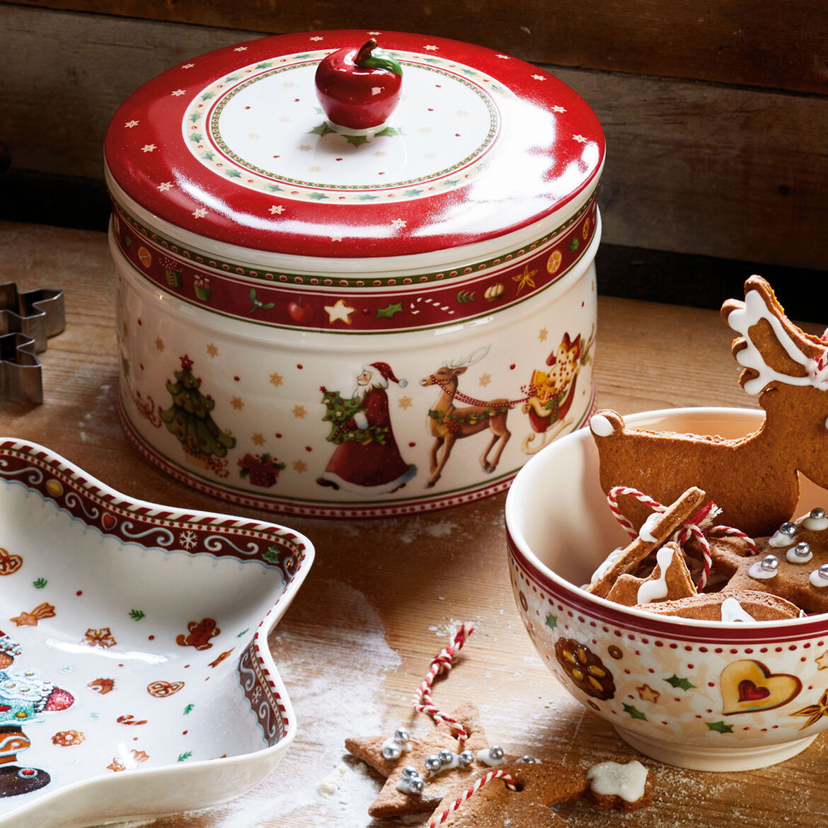 Villeroy & Boch Winter Bakery Delight Scatola Pasticcini Grande - immagine 3