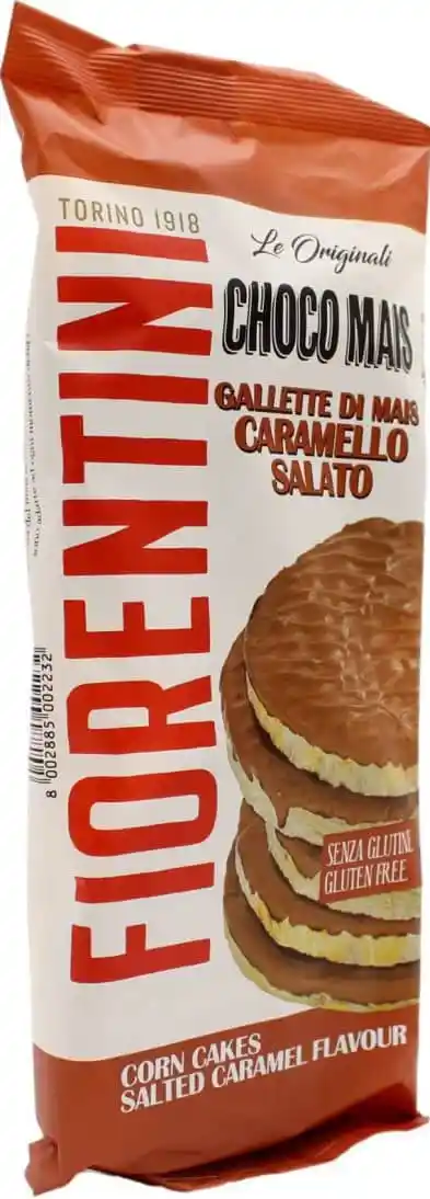 FIORENTINI GALLETTE MAIS RICOPERTE CARAMELLO SALATO 68GR