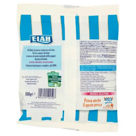 ELAH LATTELAH COMPRESSE AL LATTE 100GR - immagine 3