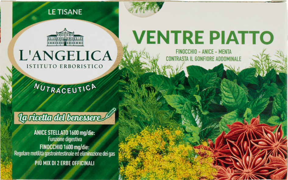 L’ANGELICA TISANA VENTRE PIATTO ACTIVE 36GR - immagine 2