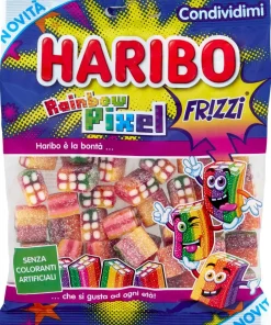 HARIBO RAINBOW PIXEL FRIZZI 160GR