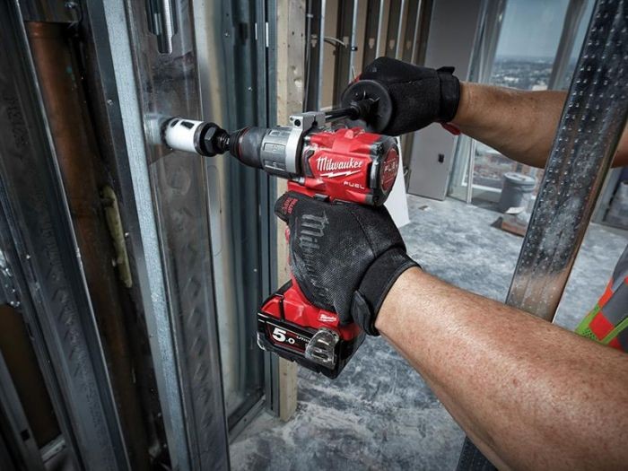 Milwaukee TRAPANO AVVITATORE CON PERCUSSIONE PROFESSIONALE M18FPD2-502X 18V - immagine 4