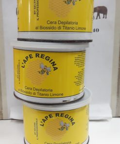 L’APE REGINA CERA DEPILATORIA AL BIOSSIDO DI TITANIO E LIMONE 400 ML 3 PEZZI
