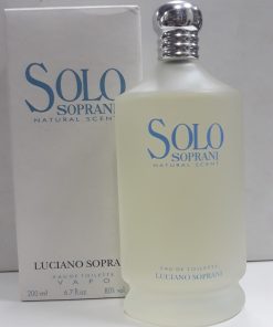 SOLO SOPRANI EAU DE TOILETTE 100 ML..200 ML SPRAY