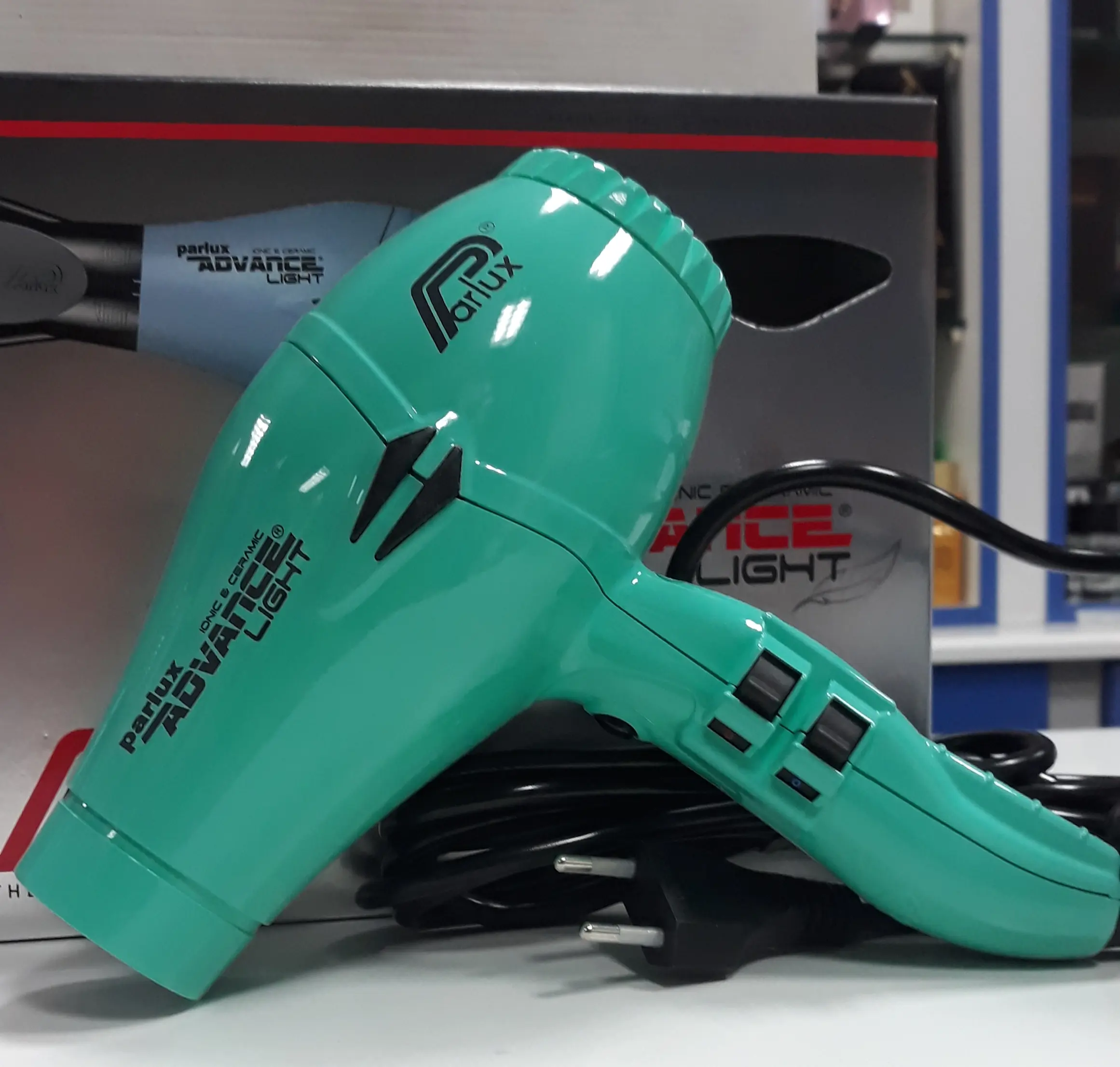 PARLUX ASCIUGACAPELLI ADVANCE LIGHT IONIC & CERAMIC VERDE