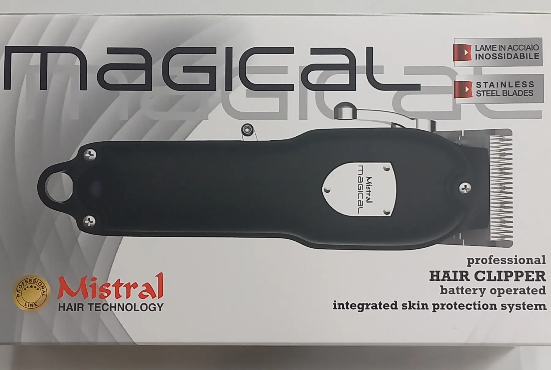 MISTRAL MAGICAL HAIR CLIPPER TAGLIACAPELLI ELETTRICO WIRELESS - immagine 3