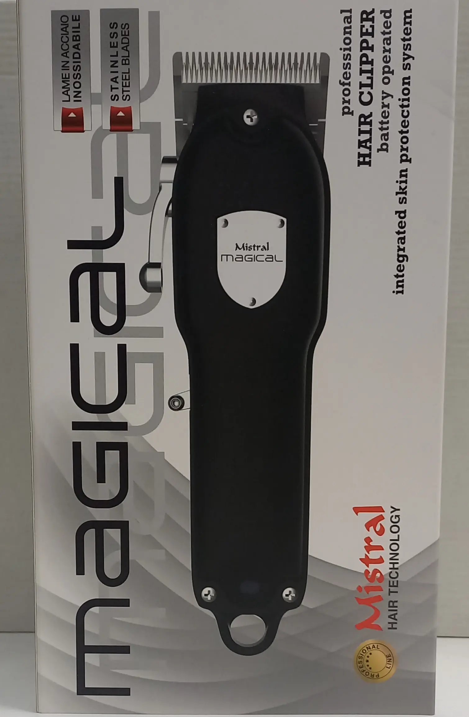 MISTRAL MAGICAL HAIR CLIPPER TAGLIACAPELLI ELETTRICO WIRELESS