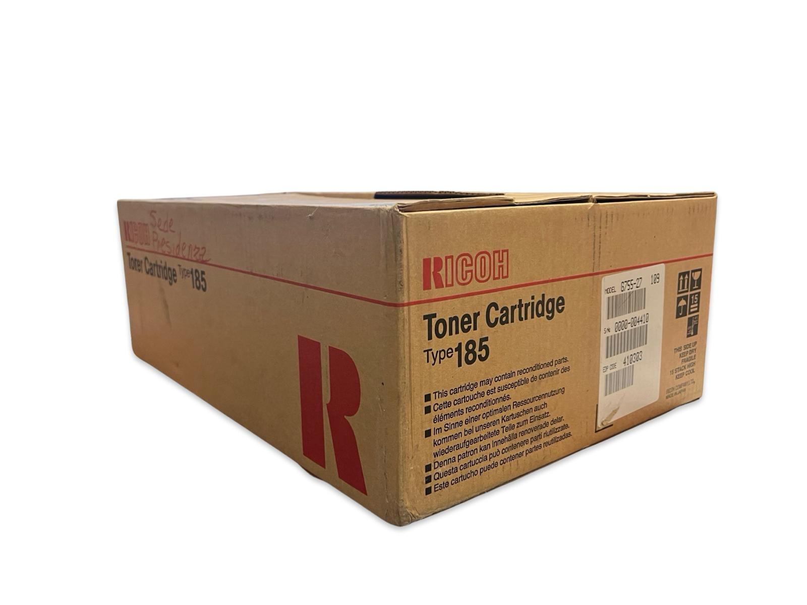 Ricoh Originale Ricoh 410303 TYPE185 Toner nero - immagine 2