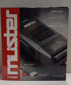 MUSTER CENTURY RASOIO ELETTRICO E REGOLABARBA PROFESSIONALE