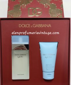 DOLCE & GABBANA LIGHT BLUE CONFEZIONE REGALO EAU DE TOILETTE 50 ML + BODY CREAM 50 ML
