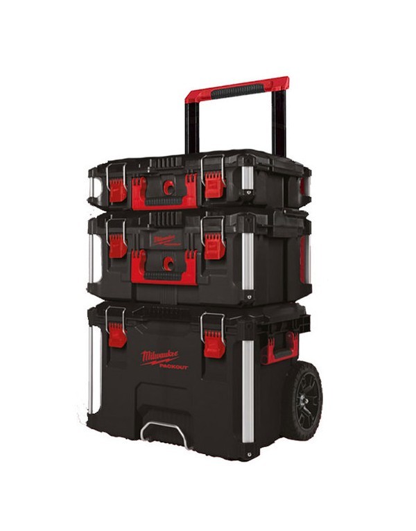 Milwaukee TROLLEY PACKOUT 3in1 + 1 ORGANIZER SLIM mod. 4932471065 GARANZIA ITALIANA - immagine 4