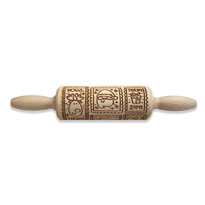 MATTARELLI Decorati Piccoli – Francobolli di Natale “Le Facciotte”