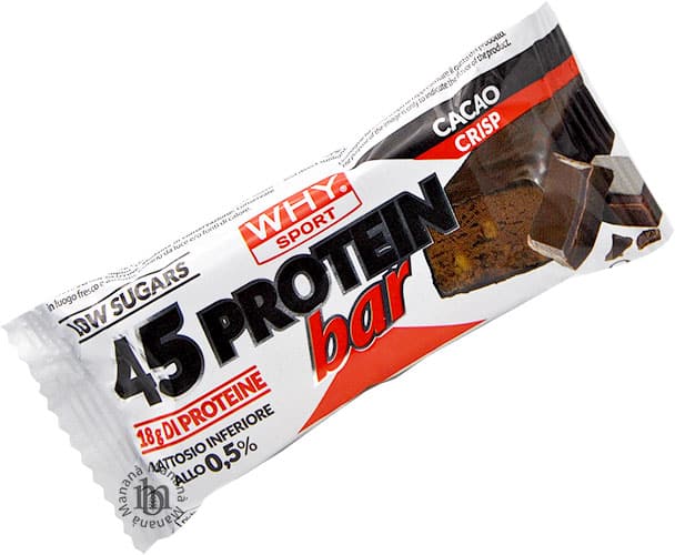 Why Sport 45 Protein Bar Cacao Crisp 45 g.