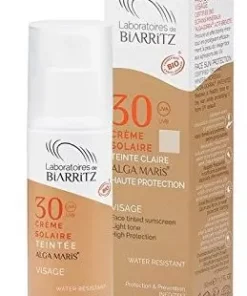 Crema Solare Viso Bio Colorata Beige Spf 30 Alga Maris