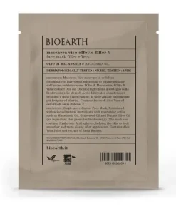 Maschera Viso Effetto Filler Olio di Macadamia Bioearth