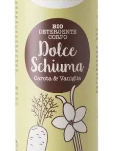 Detergente Corpo Carota e Vaniglia Dolce Schiuma La Saponaria