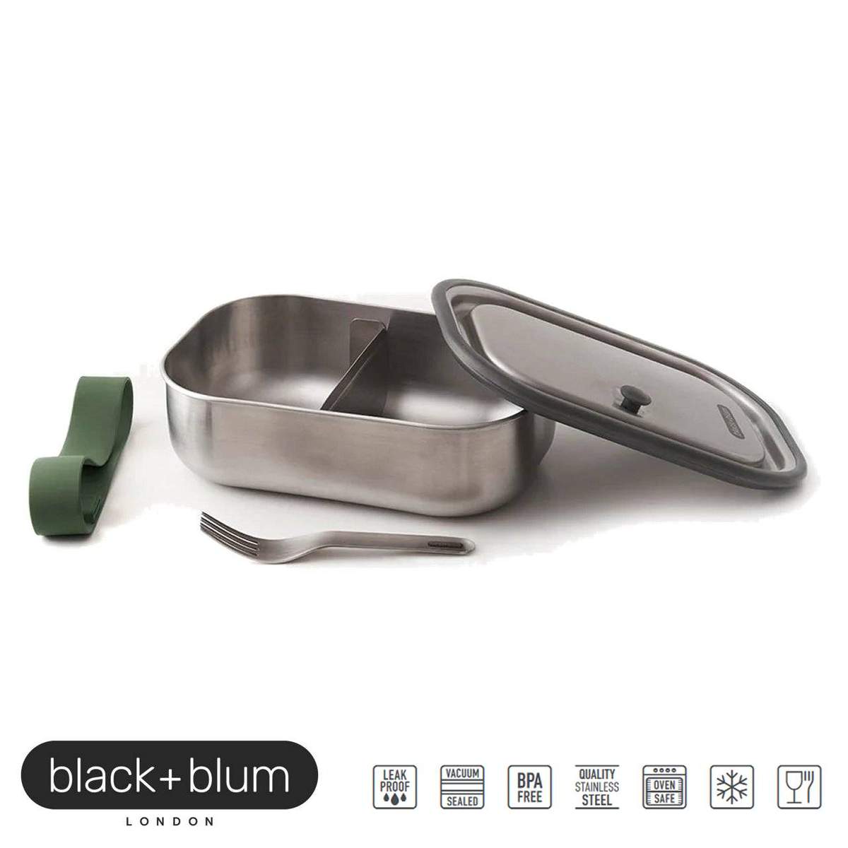 Stainless Steel Lunch Box Black+Blum BAMSSL010 - immagine 4