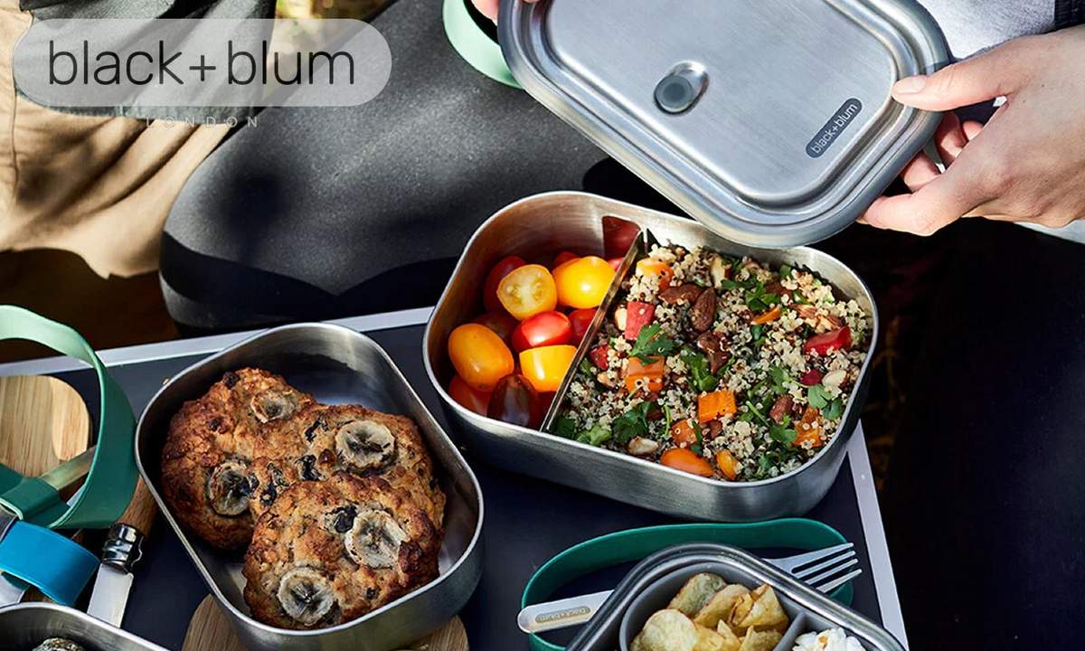 Stainless Steel Lunch Box Black+Blum BAMSSL010 - immagine 7