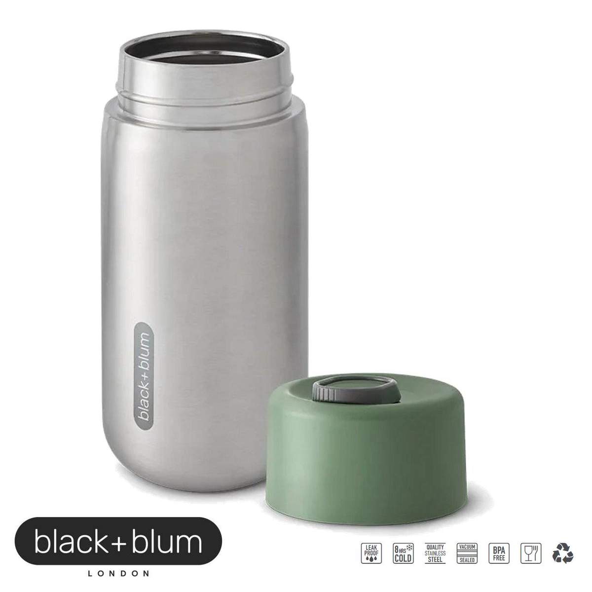 Insulated Travel Cup 340ml Black+Blum TCSS010 - immagine 4