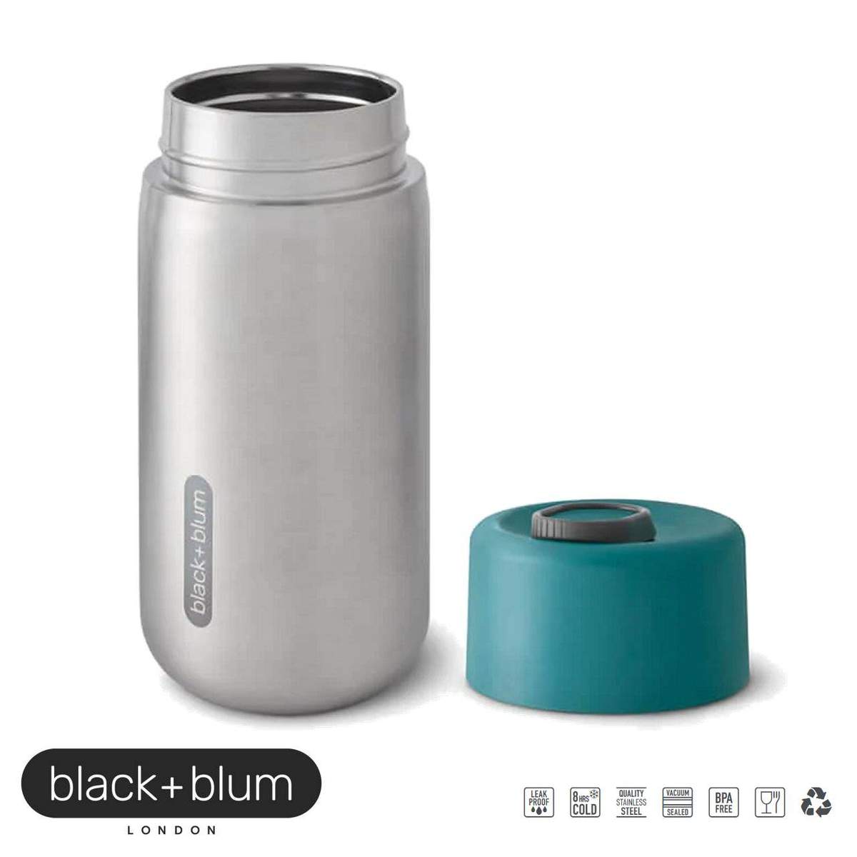 Insulated Travel Cup 340ml Black+Blum TCSS010 - immagine 5