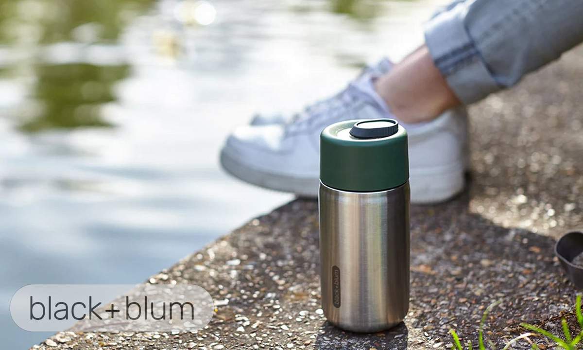 Insulated Travel Cup 340ml Black+Blum TCSS010 - immagine 6