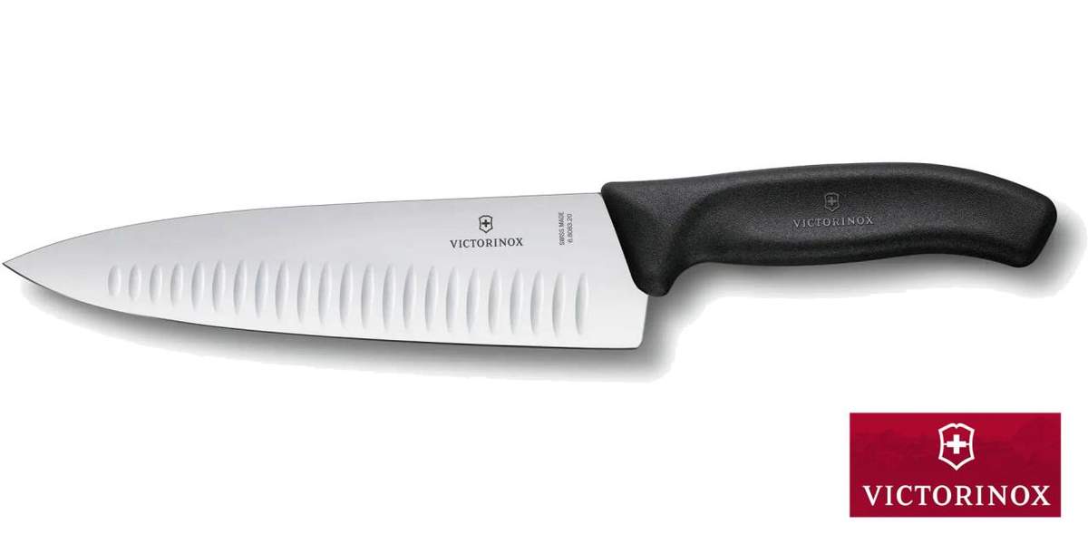 Coltello da cucina con alveoli 20 cm Swiss Classic Victorinox 6.8083.20G - immagine 3