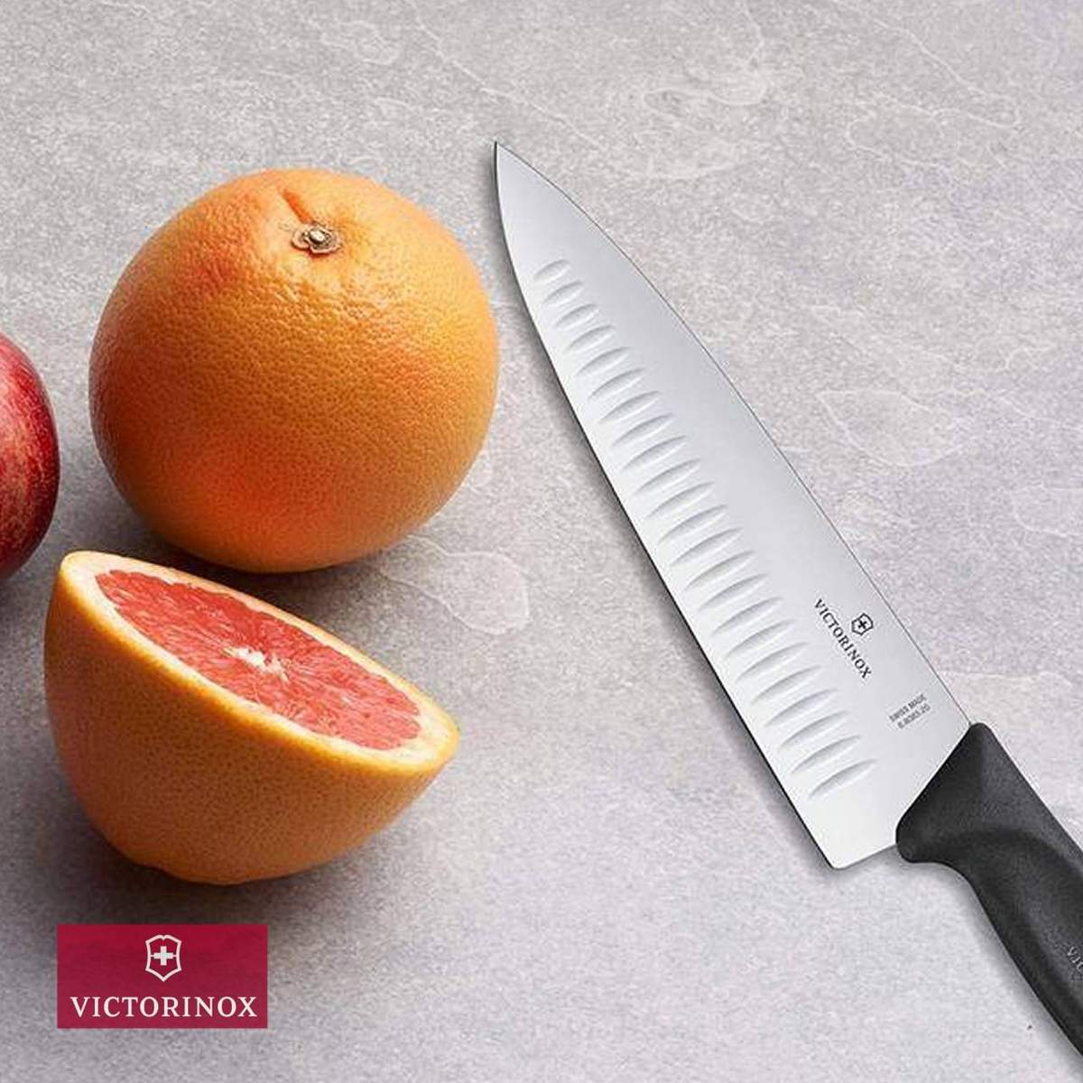 Coltello da cucina con alveoli 20 cm Swiss Classic Victorinox 6.8083.20G - immagine 4