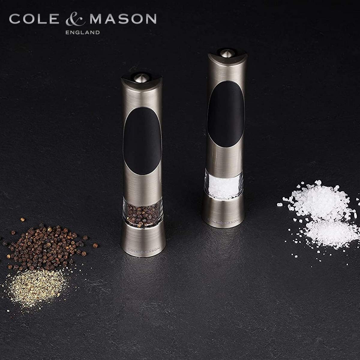 Set Macina sale e pepe elettrico Cole&Mason Richmond P4BH90180P - immagine 5