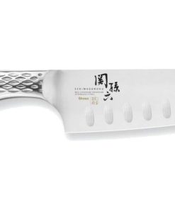 Coltello Santoku olivato Kai 16,5 cm AB-5157 Seki Magoroku Shoso