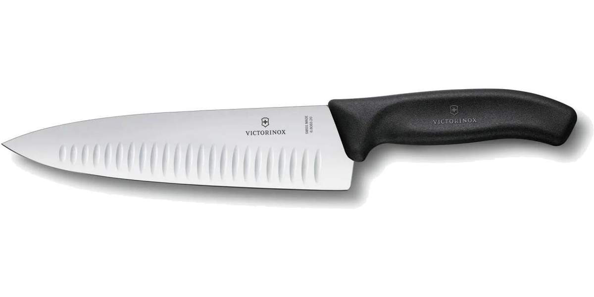 Coltello da cucina con alveoli 20 cm Swiss Classic Victorinox 6.8083.20G - immagine 2