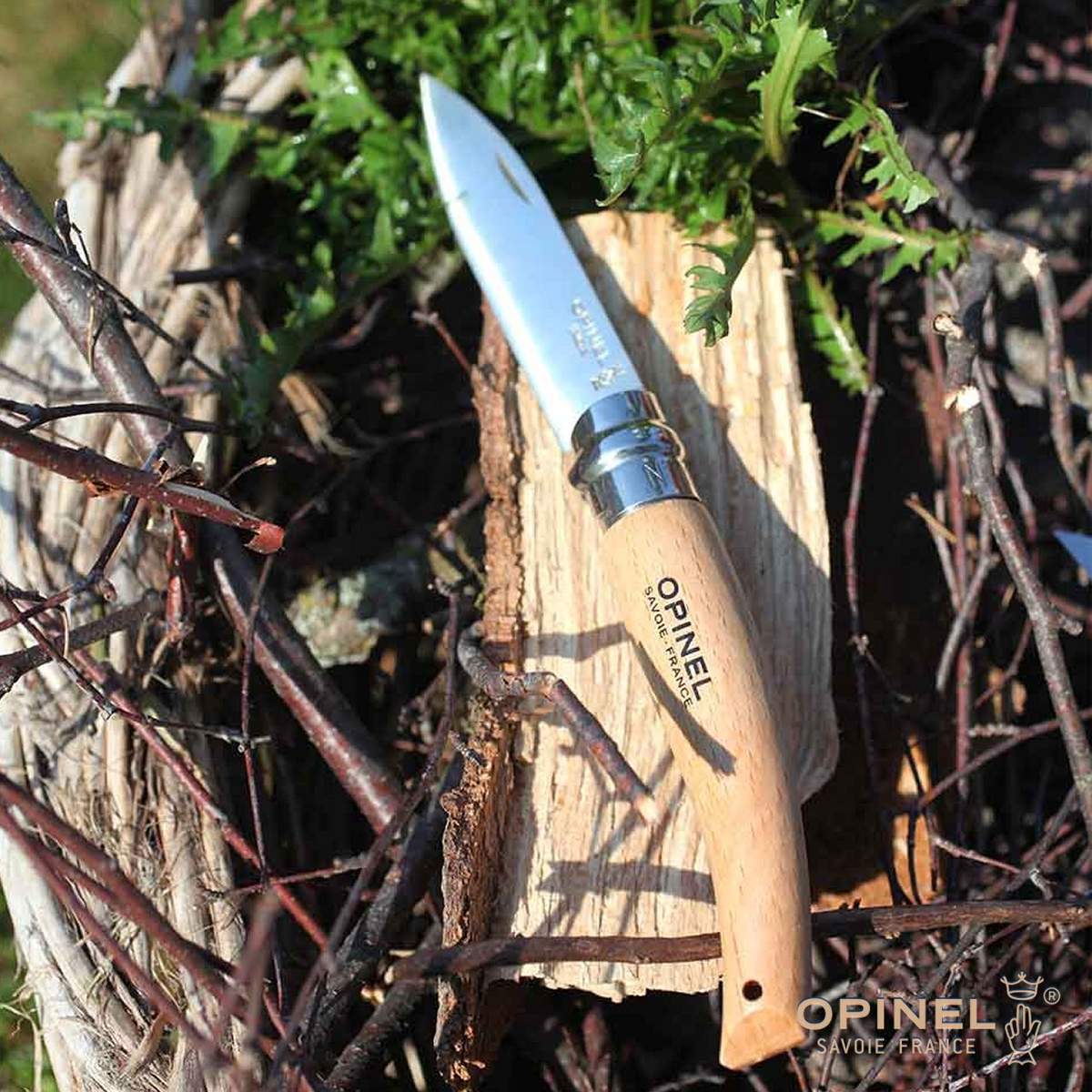 Coltello Opinel N°8 da giardino con lama da 8,5 cm O-133080 - immagine 6