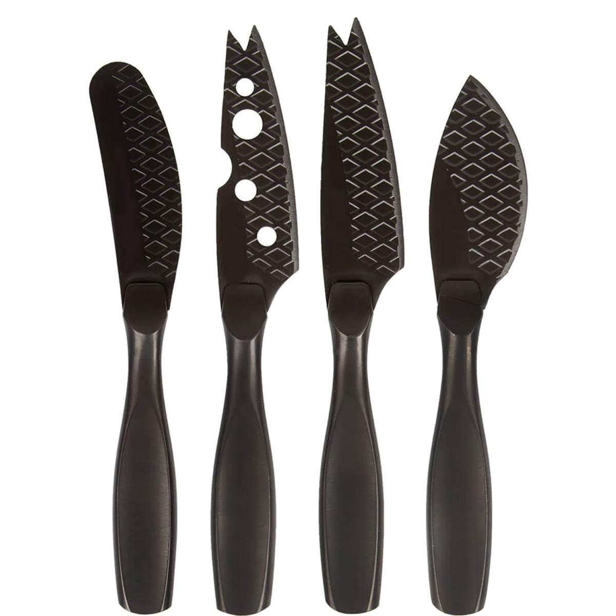 Set 4 coltelli da formaggio Monaco+ nero Boska 307088 - immagine 2