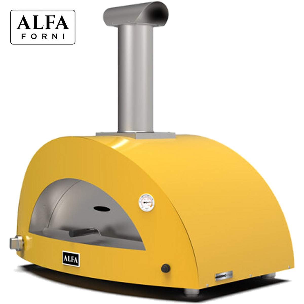 Forno pizza Alfa Forni Moderno 3 pizze a legna o gas/ibrido FXMD-3P-L - immagine 4