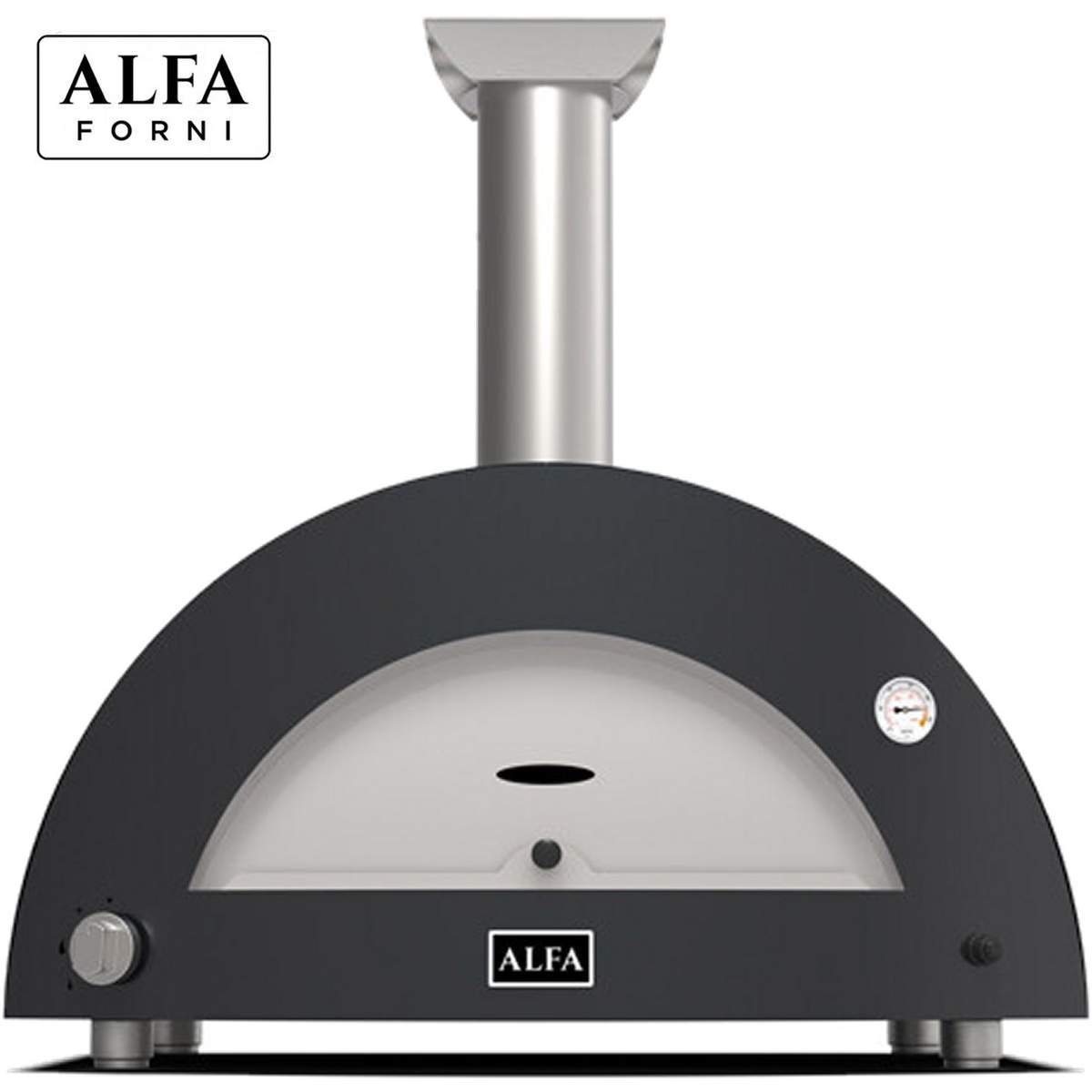 Forno pizza Alfa Forni Moderno 3 pizze a legna o gas/ibrido FXMD-3P-L - immagine 5