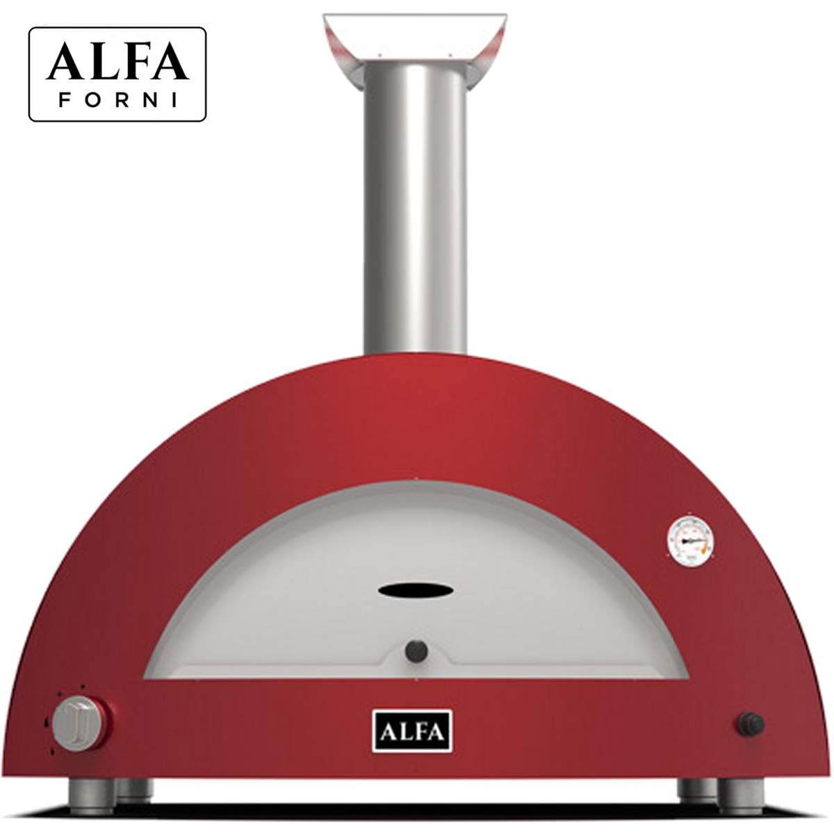Forno pizza Alfa Forni Moderno 3 pizze a legna o gas/ibrido FXMD-3P-L - immagine 6