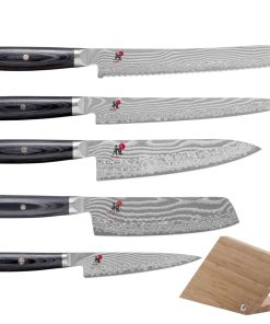 Set 5 coltelli Miyabi 5000 FCD completo di ceppo magnetico