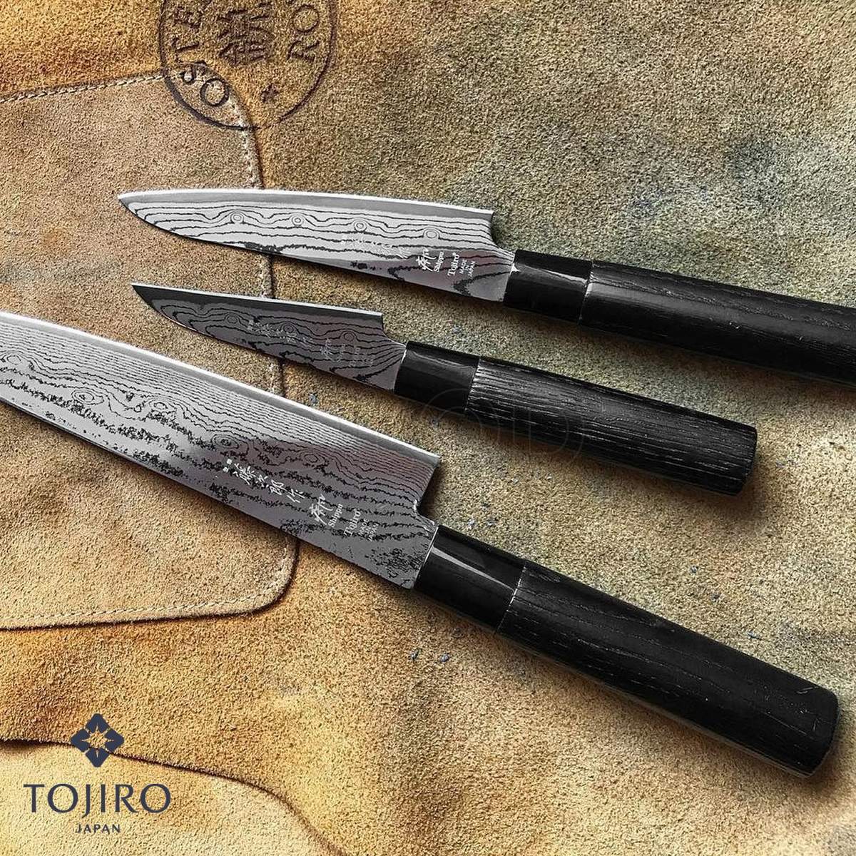 Coltello Paring Tojiro serie Shippu Black 13 cm FD-1592 - immagine 6