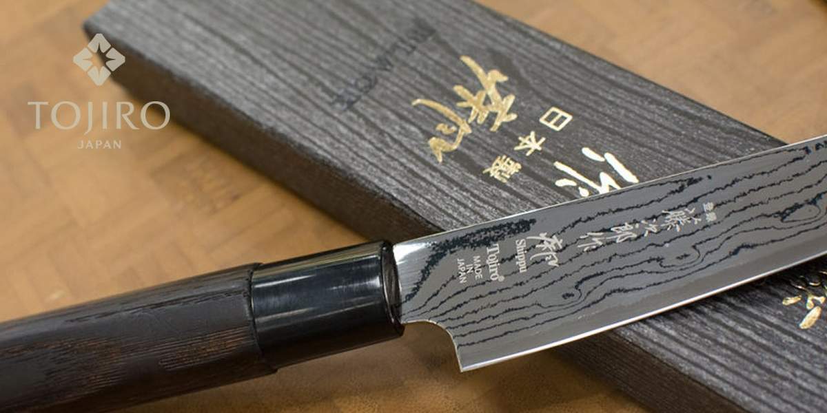 Coltello Paring Tojiro serie Shippu Black 13 cm FD-1592 - immagine 7