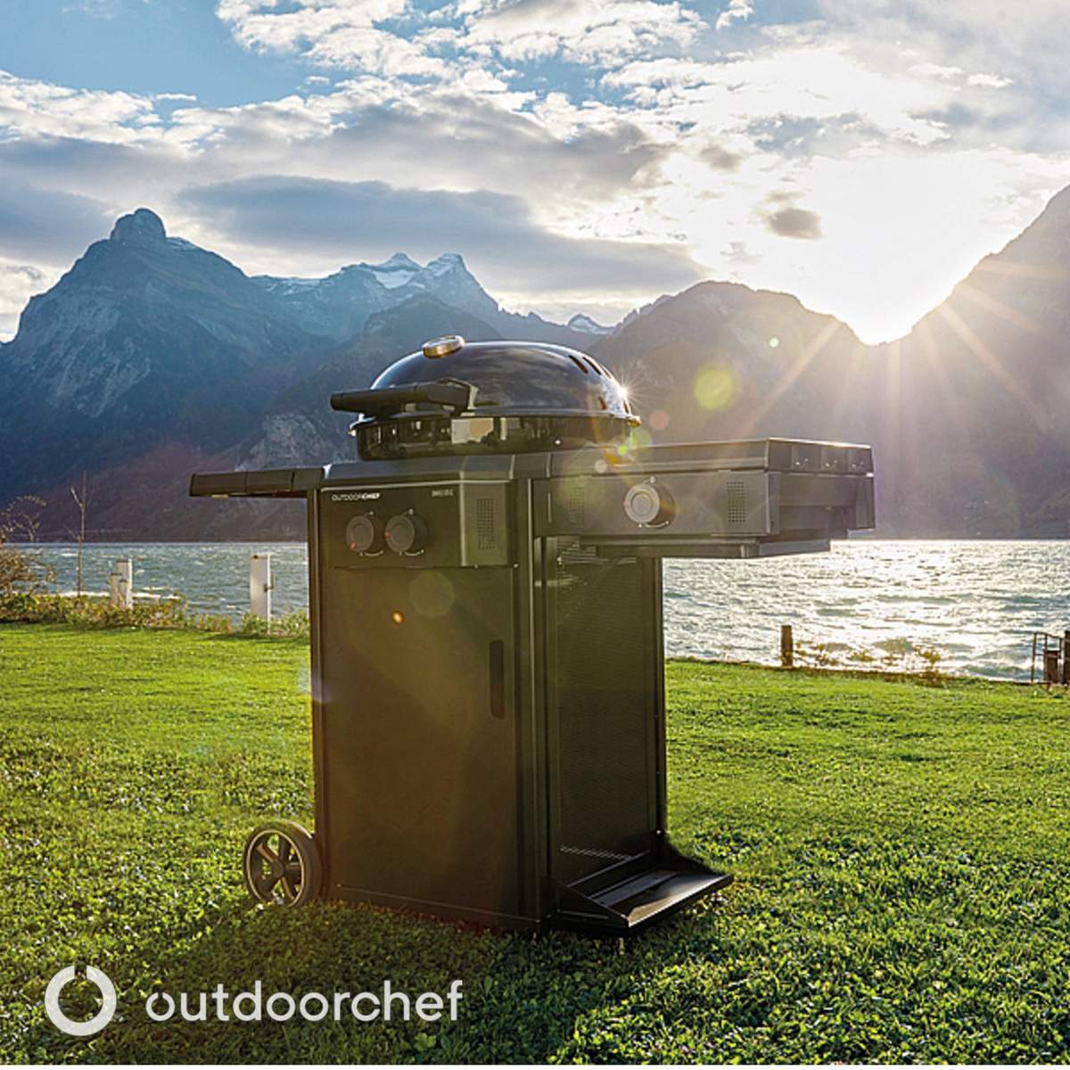 Barbecue sferico Outdoorchef Davos 570 G Pro Bz 11kg a gas ODC 18.128.81 - immagine 5